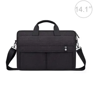 14.1 Inch Laptop Carrying Bag with Shoulder Strap - Handheld Briefcase Style