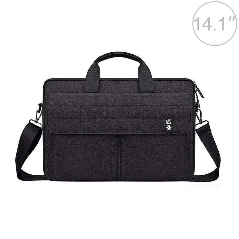 14.1 Inch Laptop Carrying Bag with Shoulder Strap - Handheld Briefcase Style