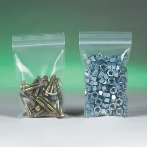6 mil Reclosable Resealable Poly Bags -  	4 x 8
