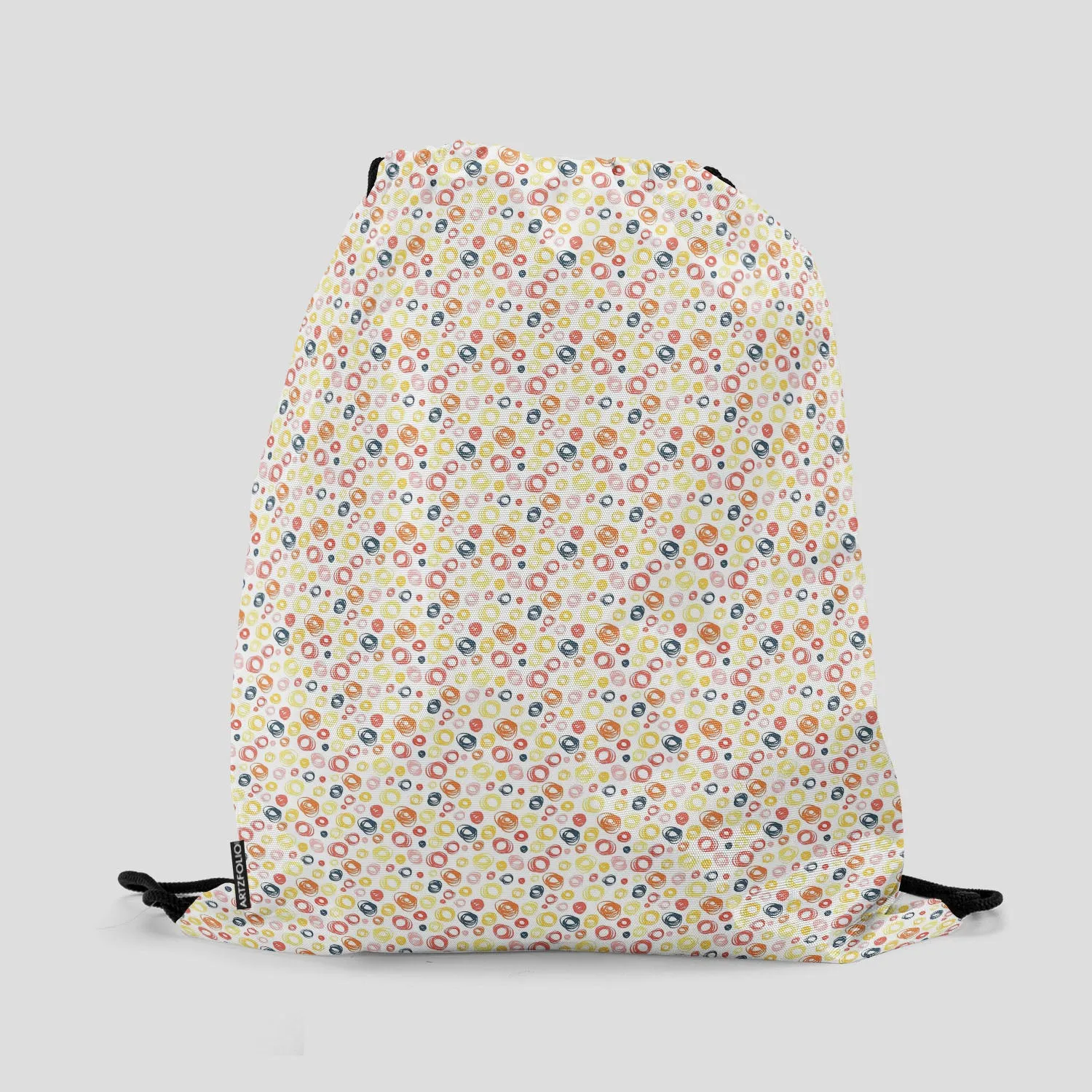 Abstract Doodle Backpack for Students | College & Travel Bag