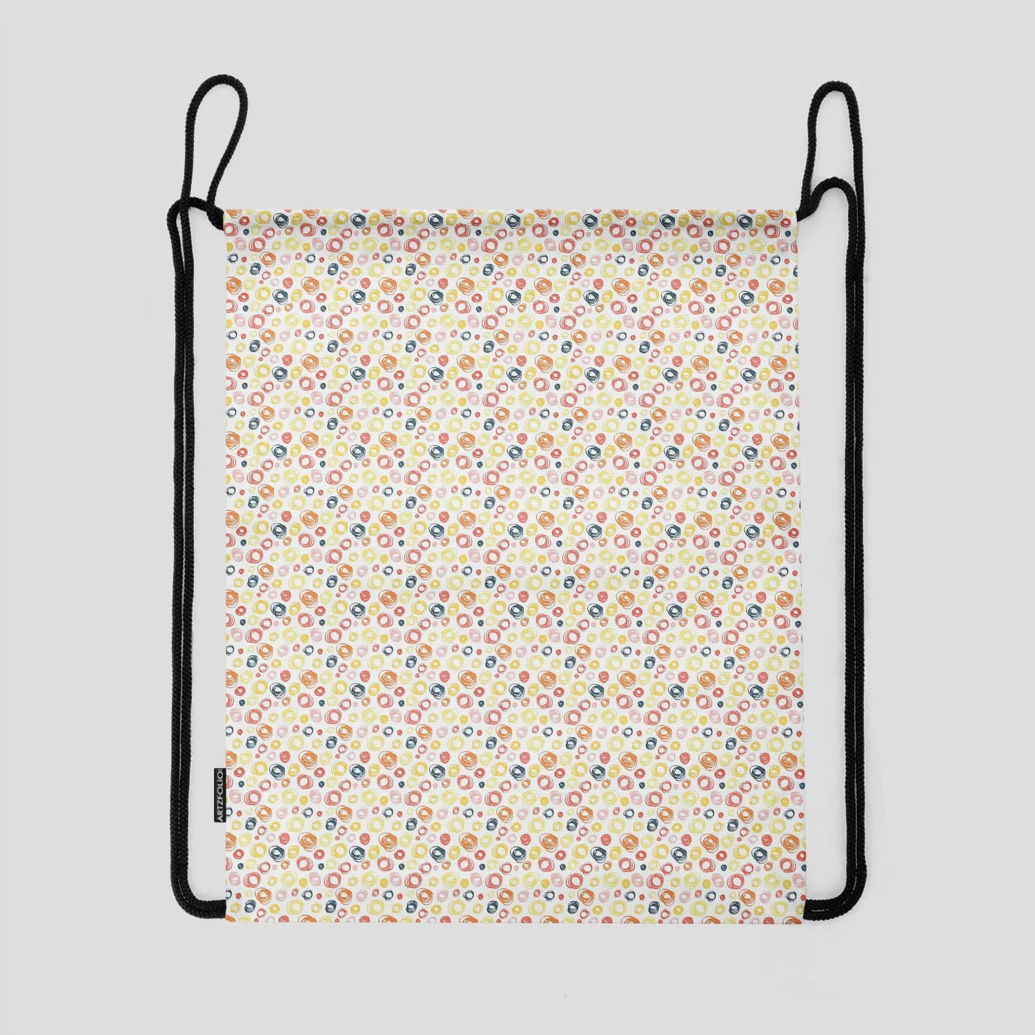 Abstract Doodle Backpack for Students | College & Travel Bag