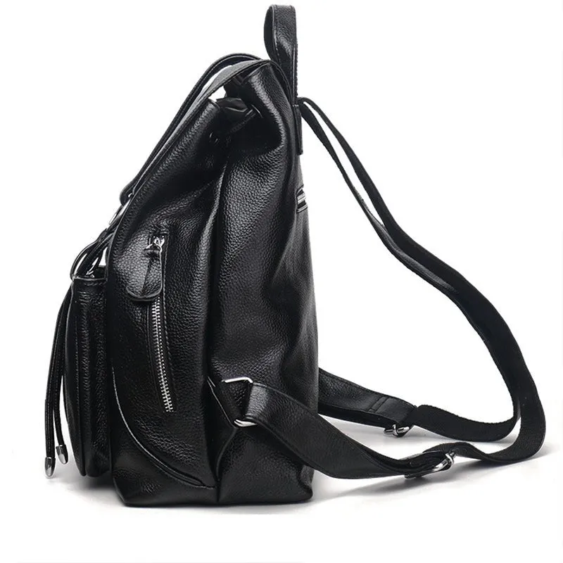 AlliLux Softback Leather Alligator Pattern Backpack