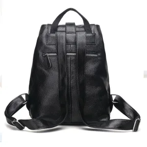 AlliLux Softback Leather Alligator Pattern Backpack