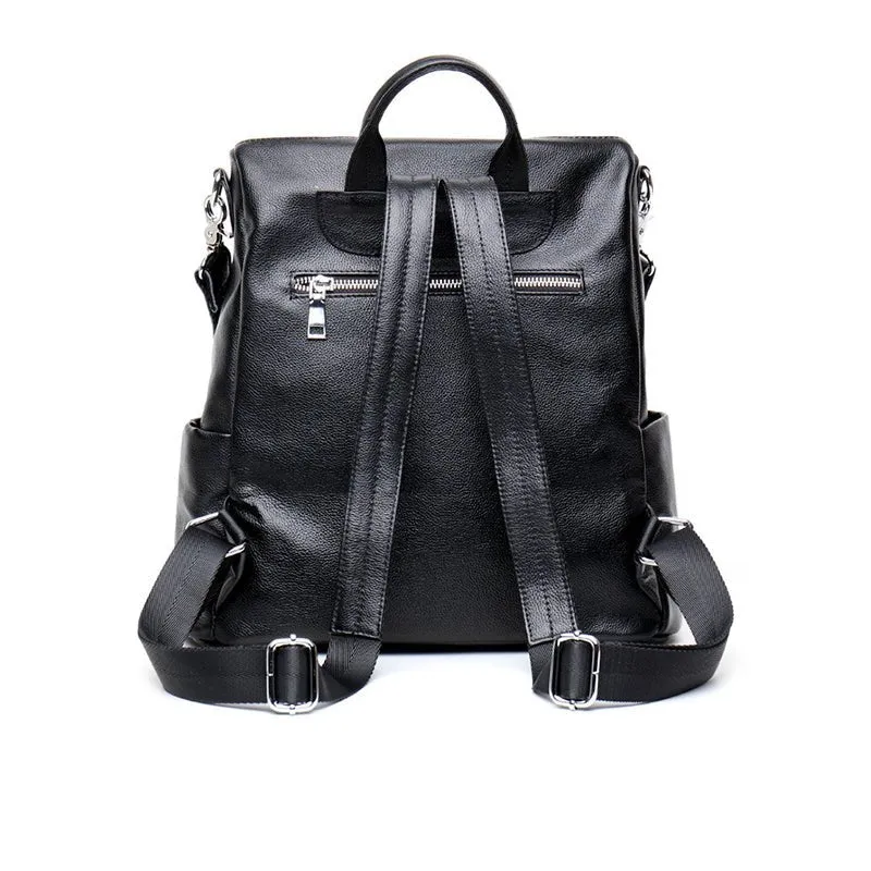 AlliLux Softback Leather Alligator Pattern Backpack