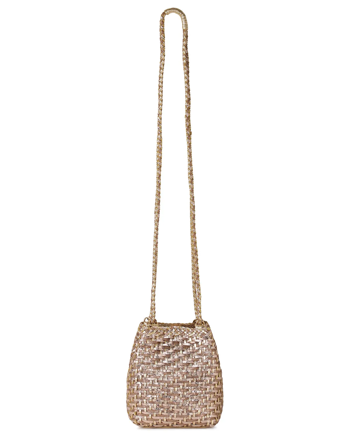 Annick Gold Multi Small Bucket Crossbody