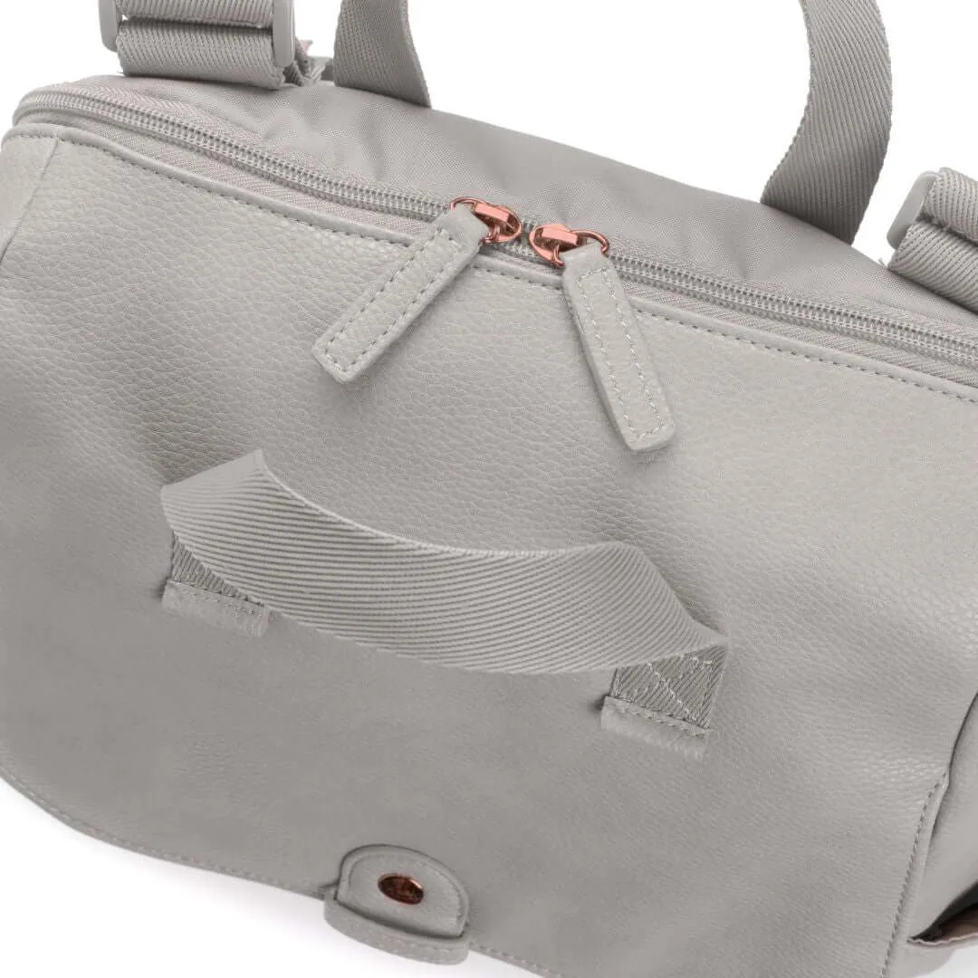 Babymel Robyn Nappy Backpack Vegan Leather Grey