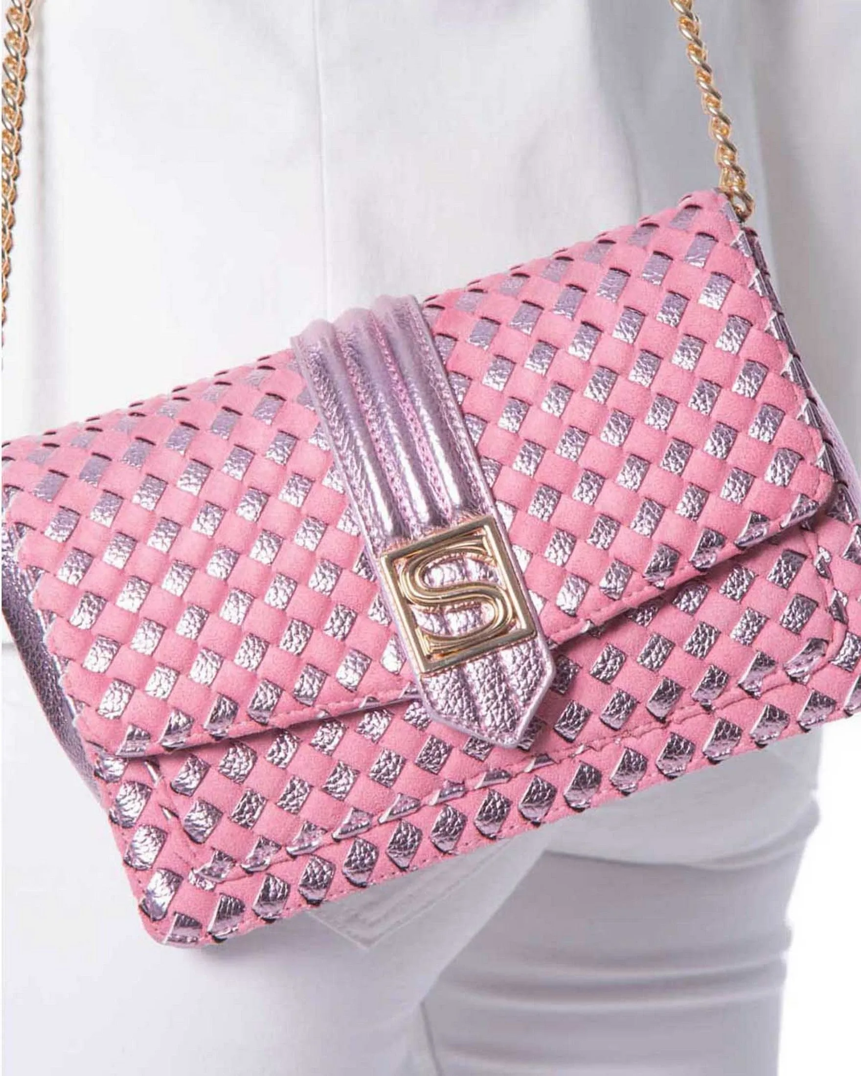 Bag suede effect