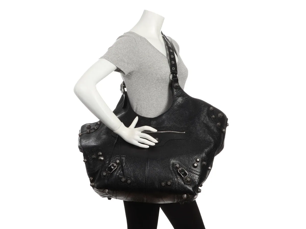 Balenciaga XL Black Giant 21 Le Cagole Tote