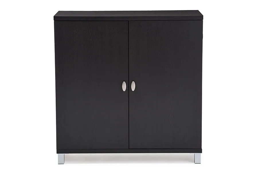 Baxton Studio Marcy Modern and Contemporary Storage Sideboard Cabinet