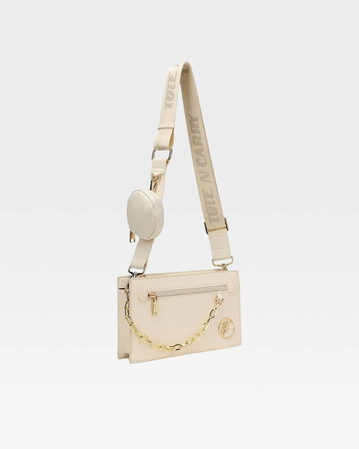 Bodega Crossbody Sling Bag in Beige