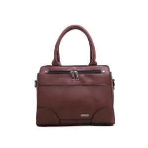 Brown Formal Hand Bag P35868