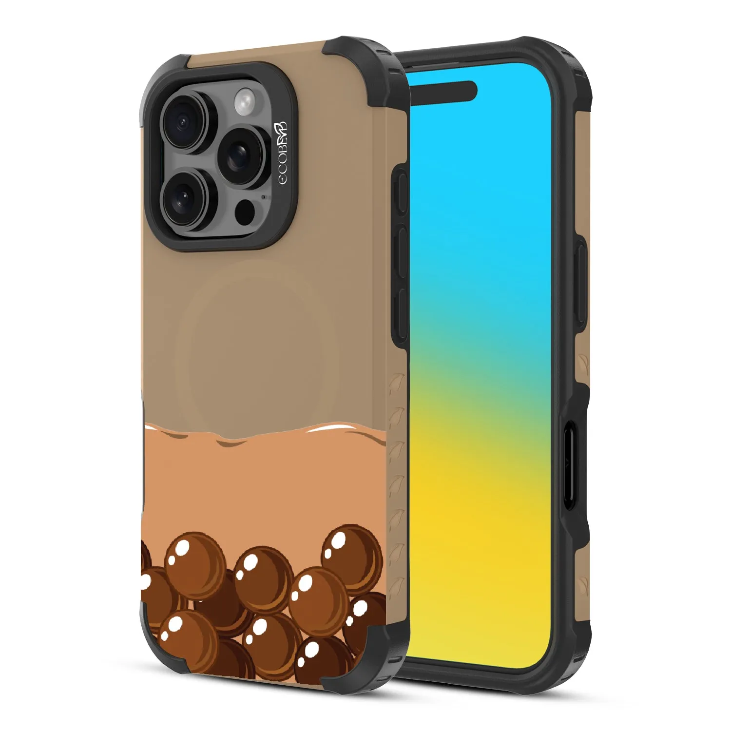 Brown Sugar Boba - Reforge Collection Case for Apple iPhone 16 Pro