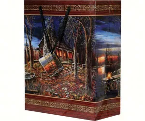 Cabin Scene Medium Gift Bag