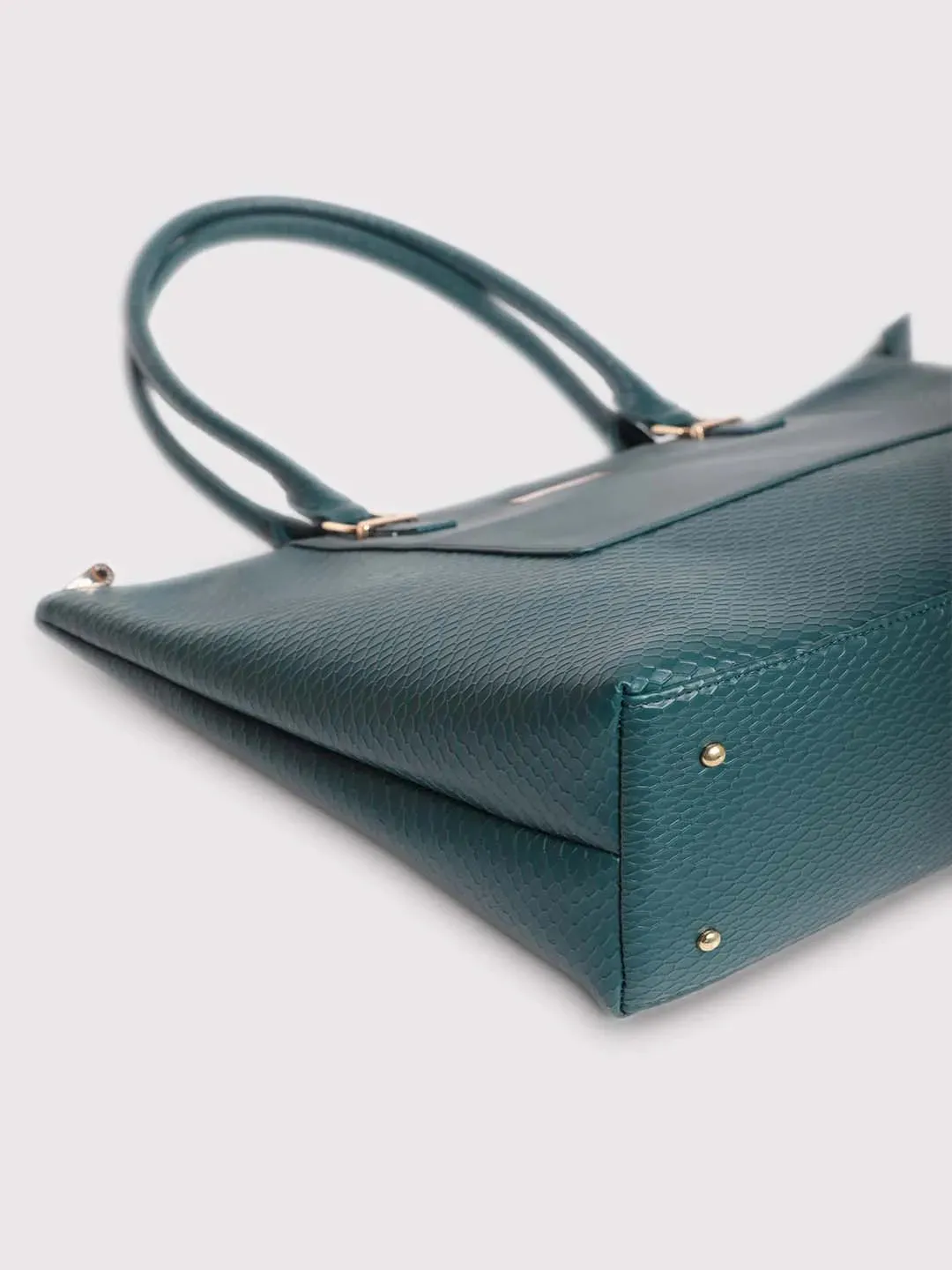 Caprese Fiona Laptop Tote Large Office Handbag Teal