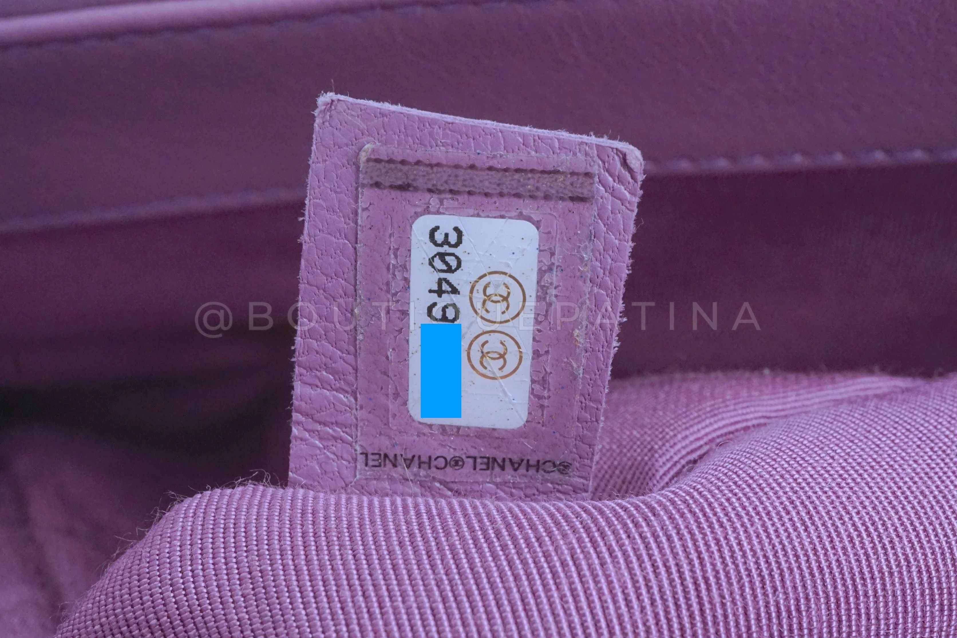 Chanel 19 20B Lavender Mauve Medium Flap Bag