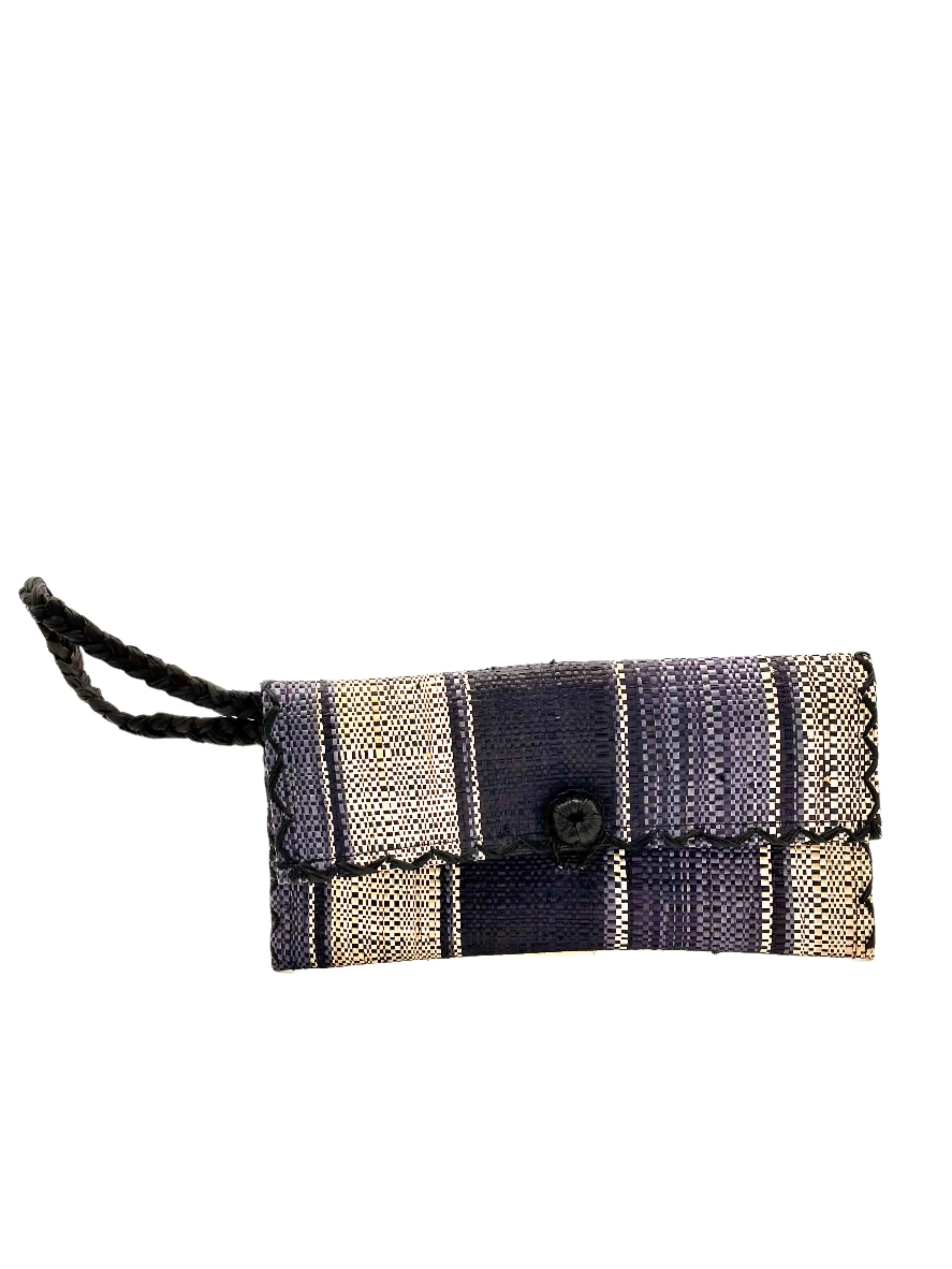 ChiChi Straw Clutch Wristlet Bag