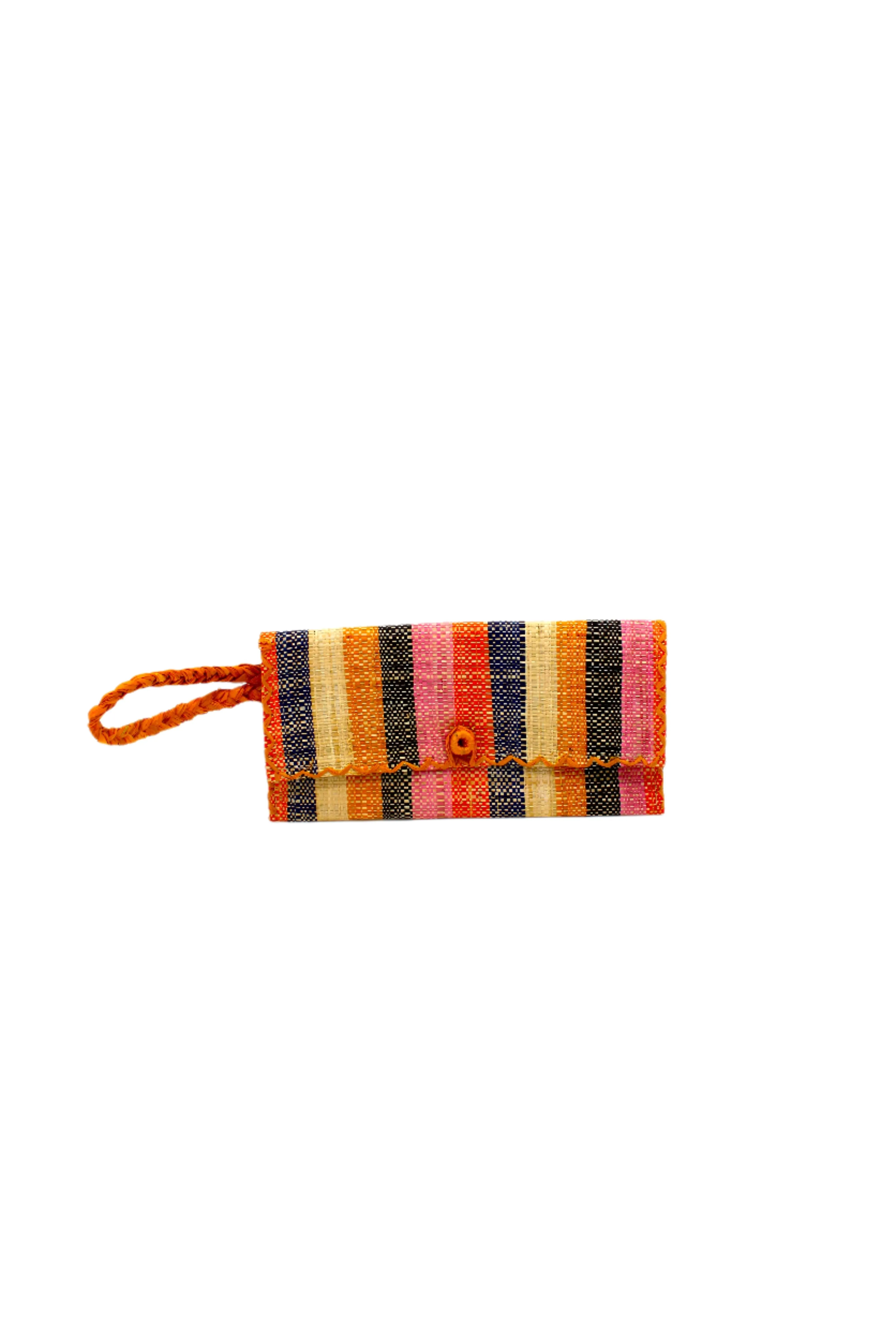 ChiChi Straw Clutch Wristlet Bag
