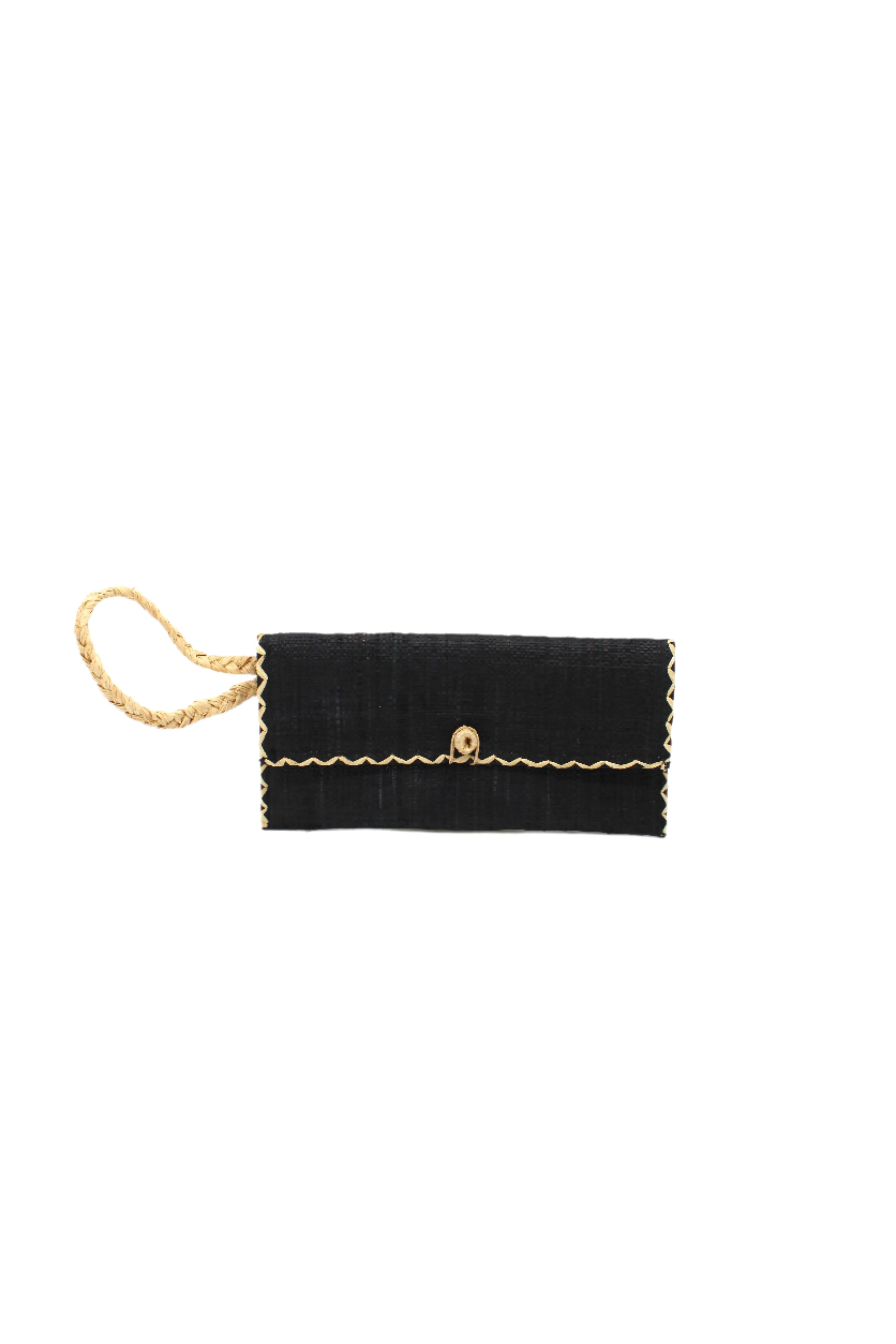 ChiChi Straw Clutch Wristlet Bag