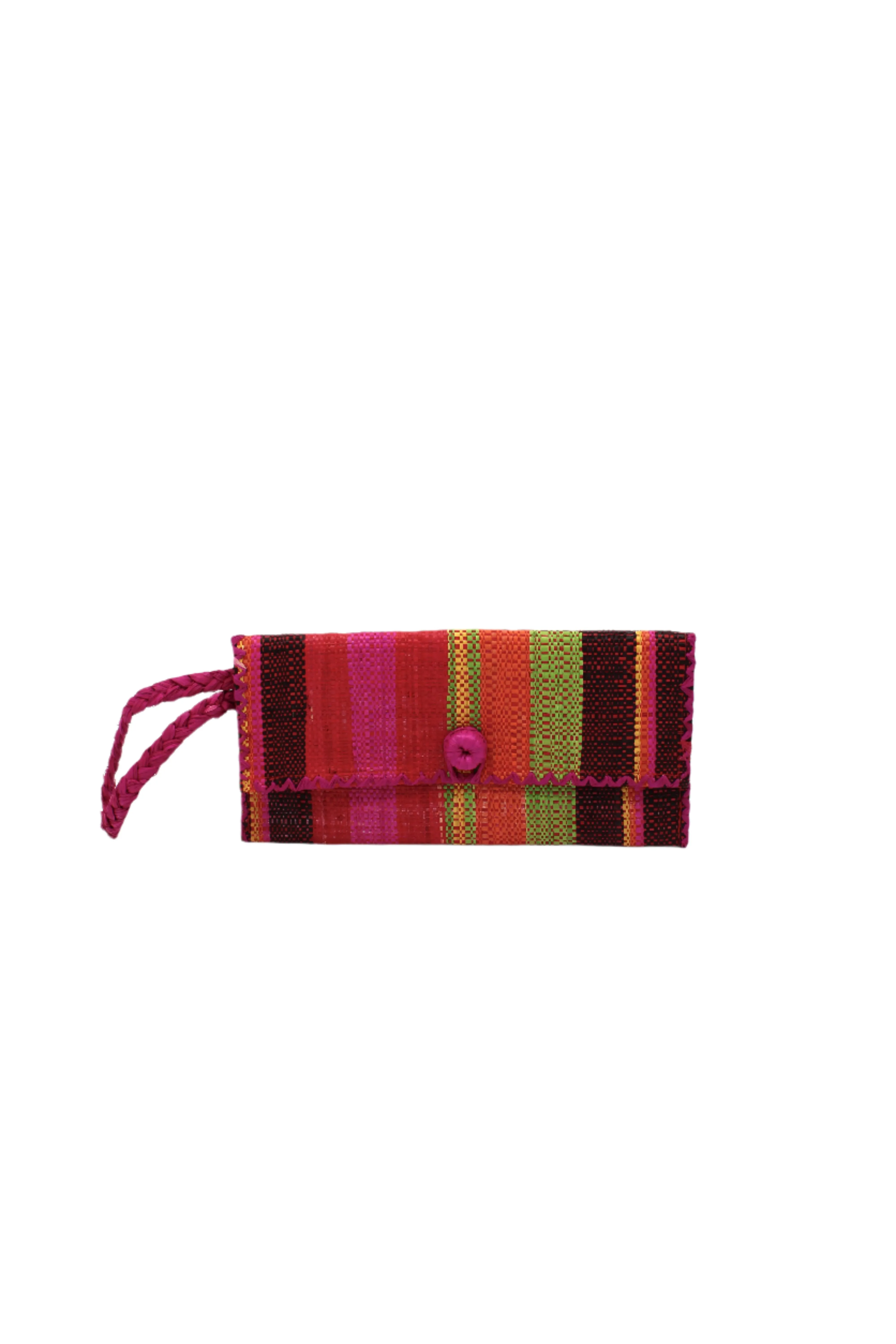 ChiChi Straw Clutch Wristlet Bag