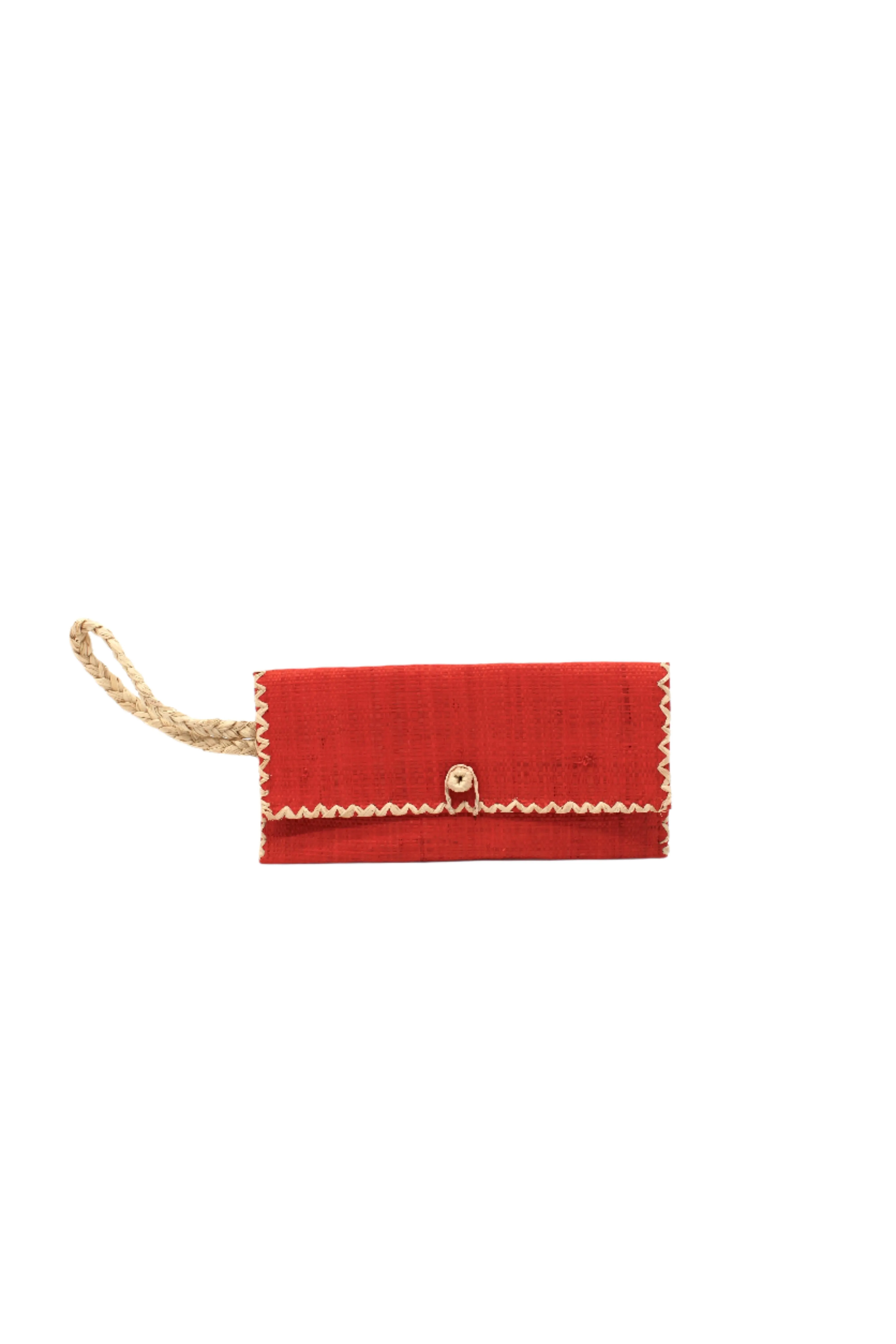 ChiChi Straw Clutch Wristlet Bag