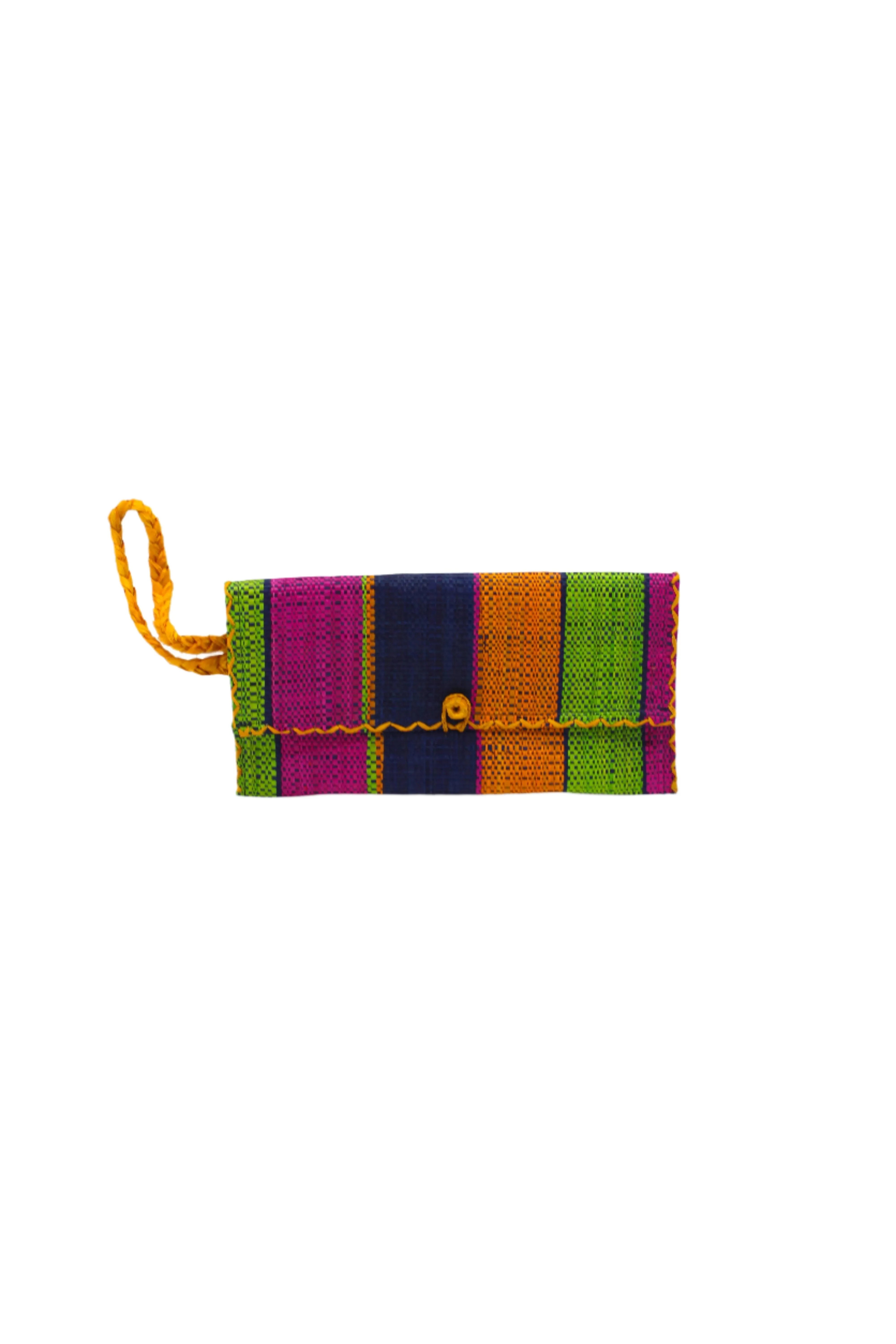 ChiChi Straw Clutch Wristlet Bag