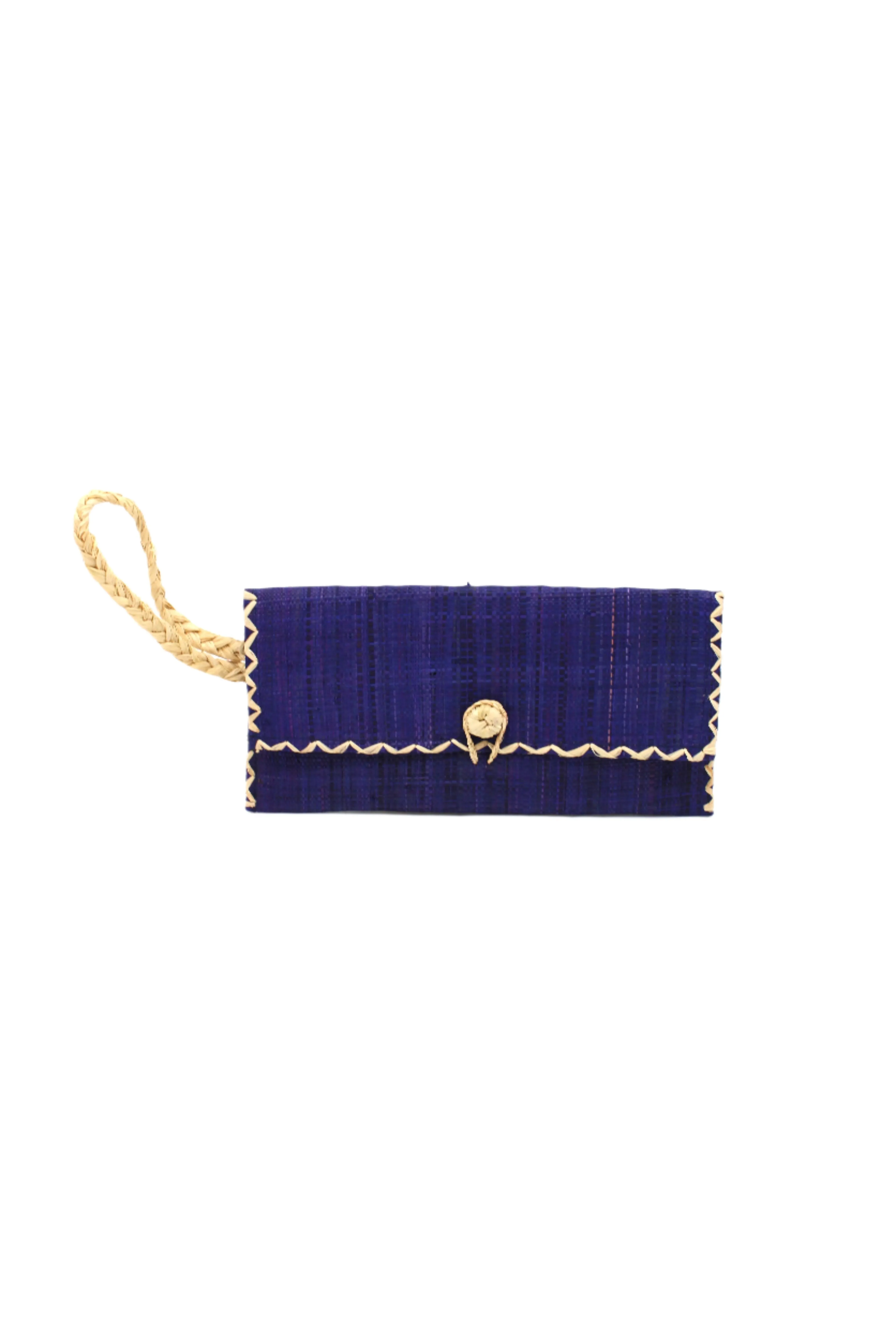 ChiChi Straw Clutch Wristlet Bag