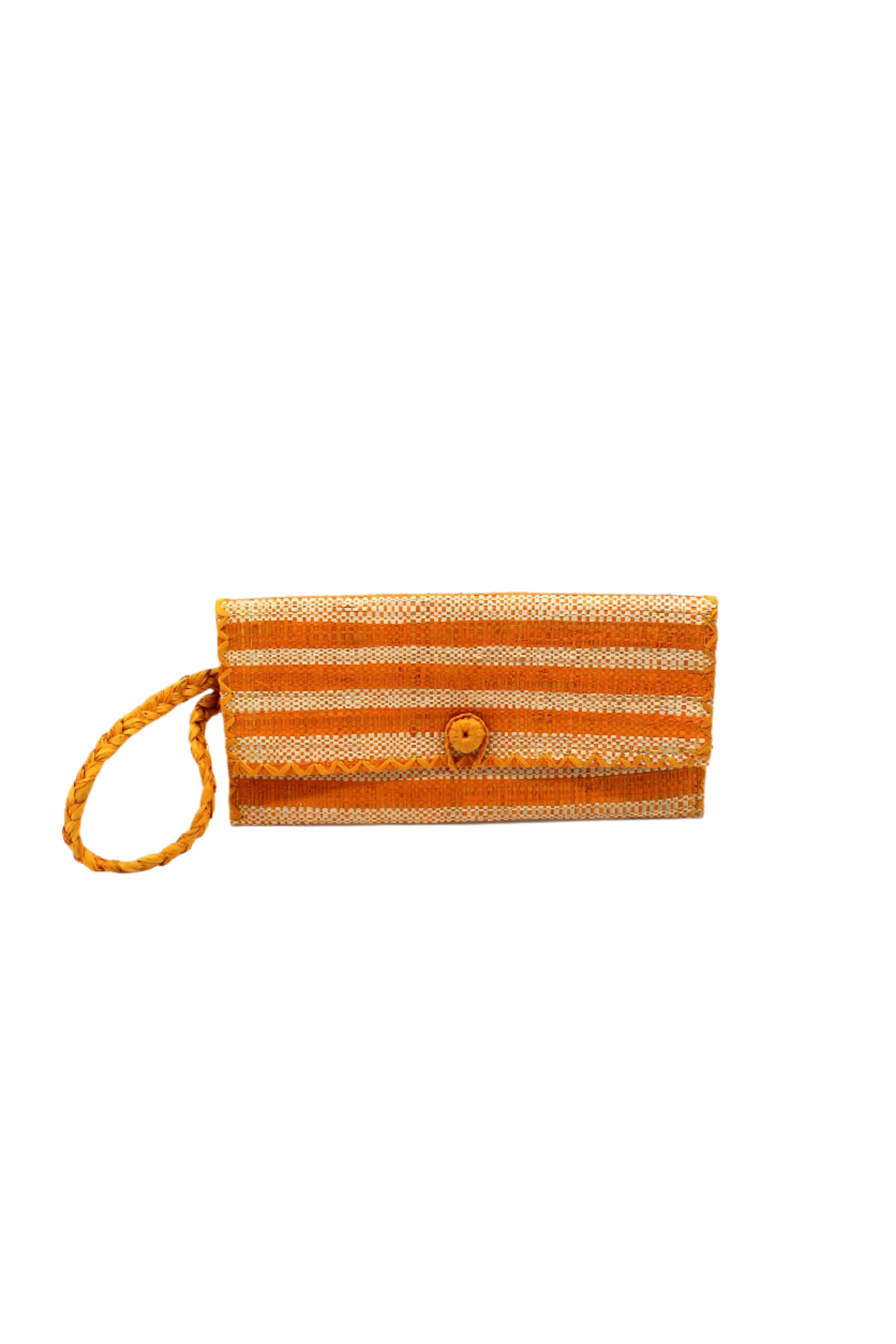 ChiChi Straw Clutch Wristlet Bag