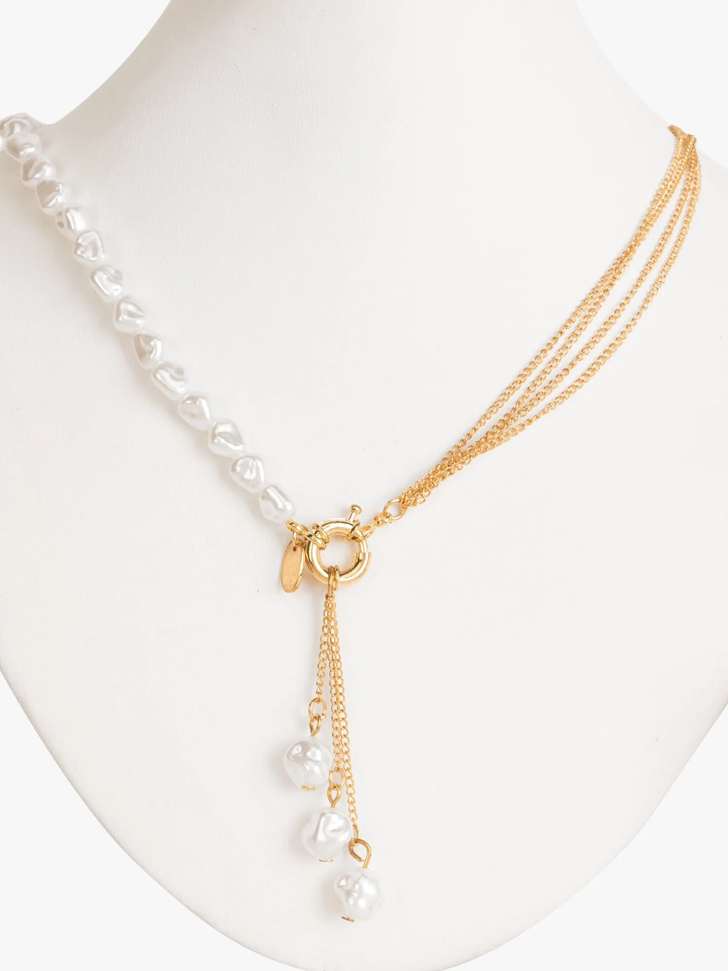 Contemporary Beach Beaded Necklace