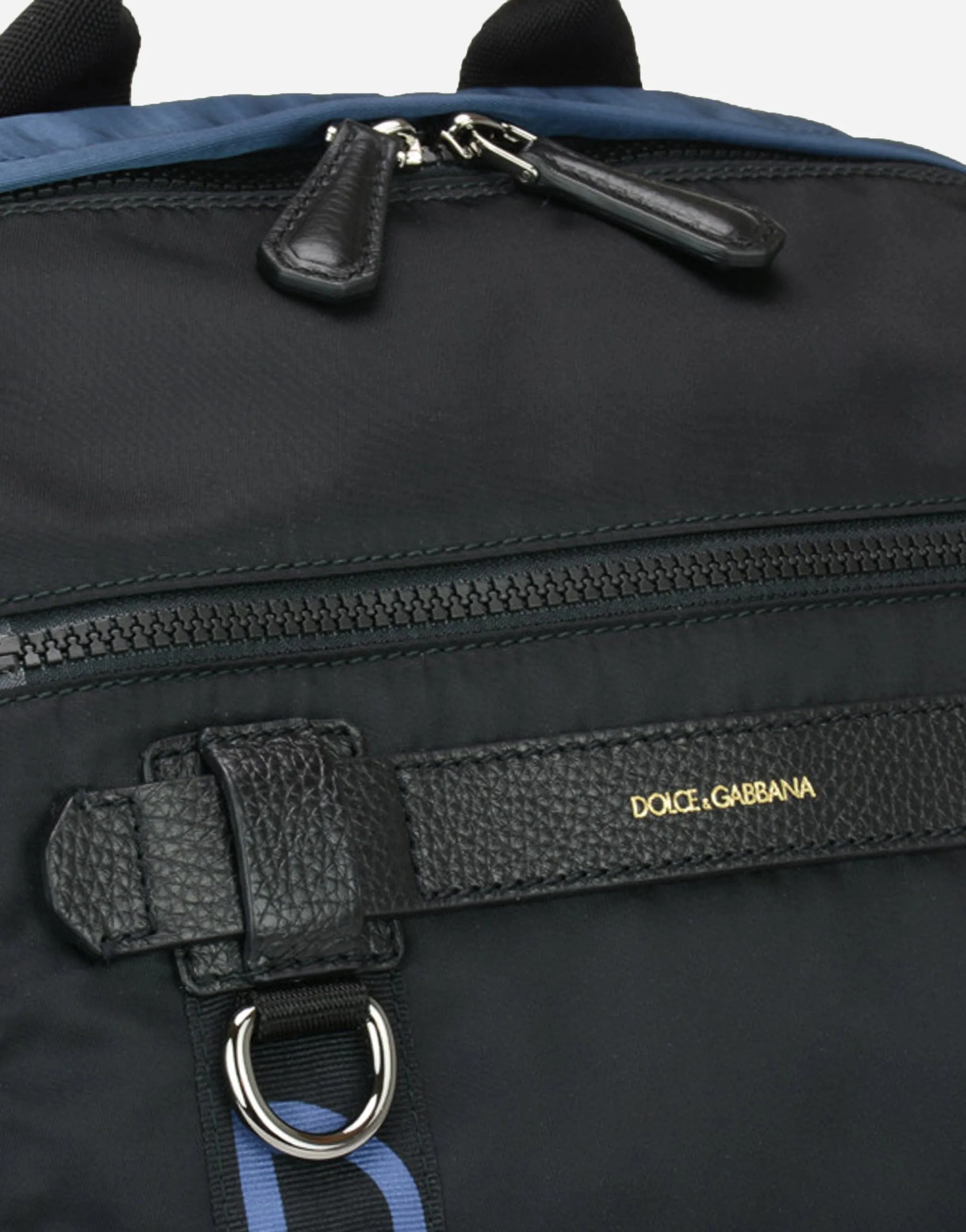 Contrasting Trimmed Backpack