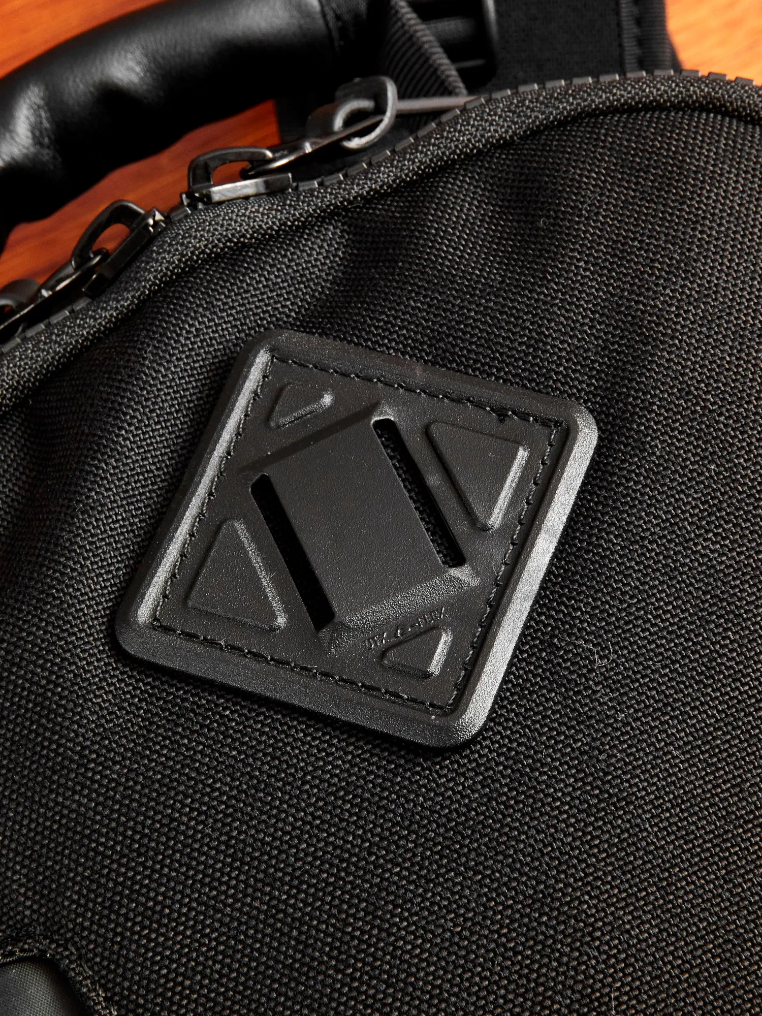 Cordura 20L Backpack in Black Lambskin