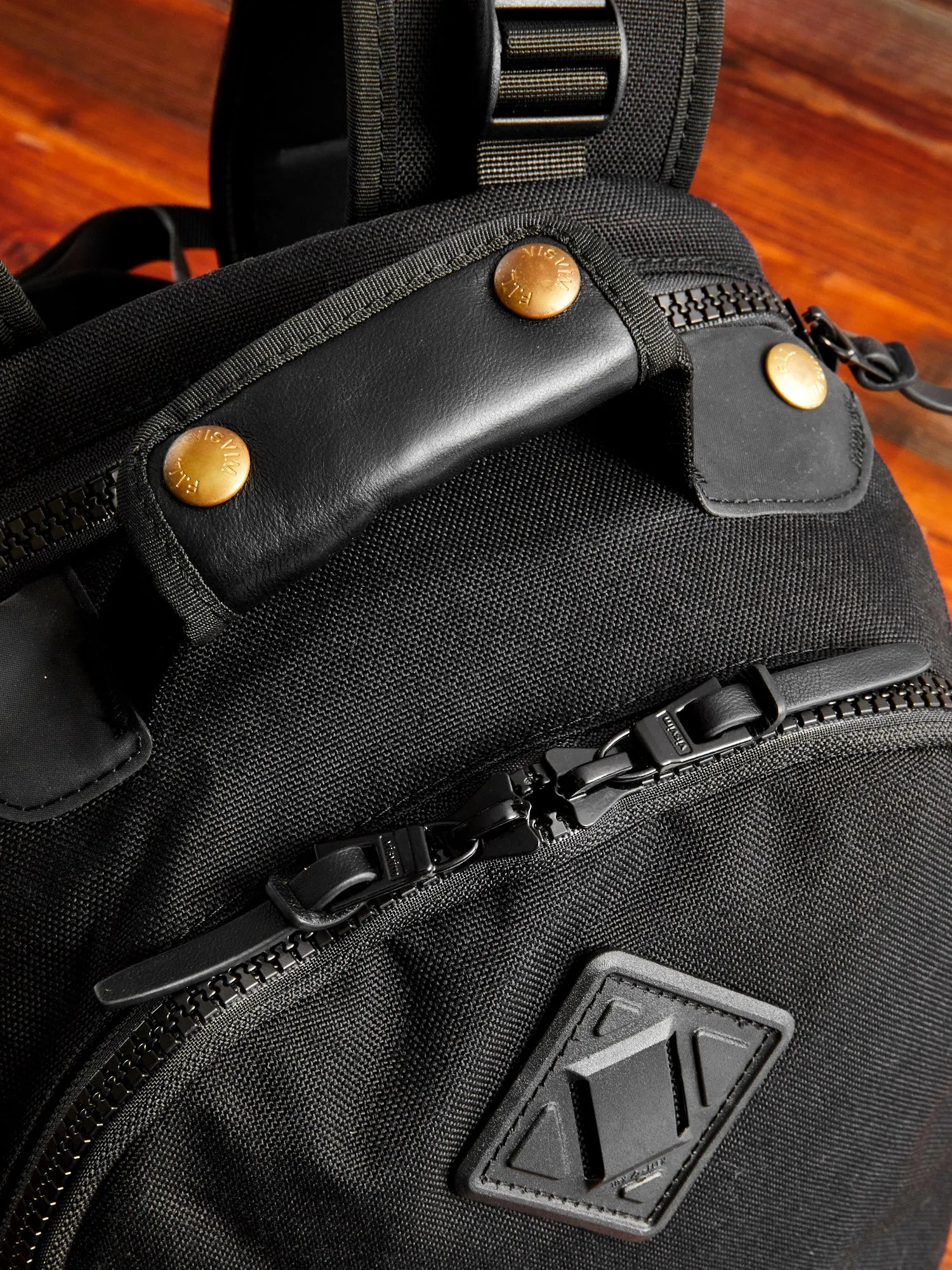 Cordura 20L Backpack in Black Lambskin
