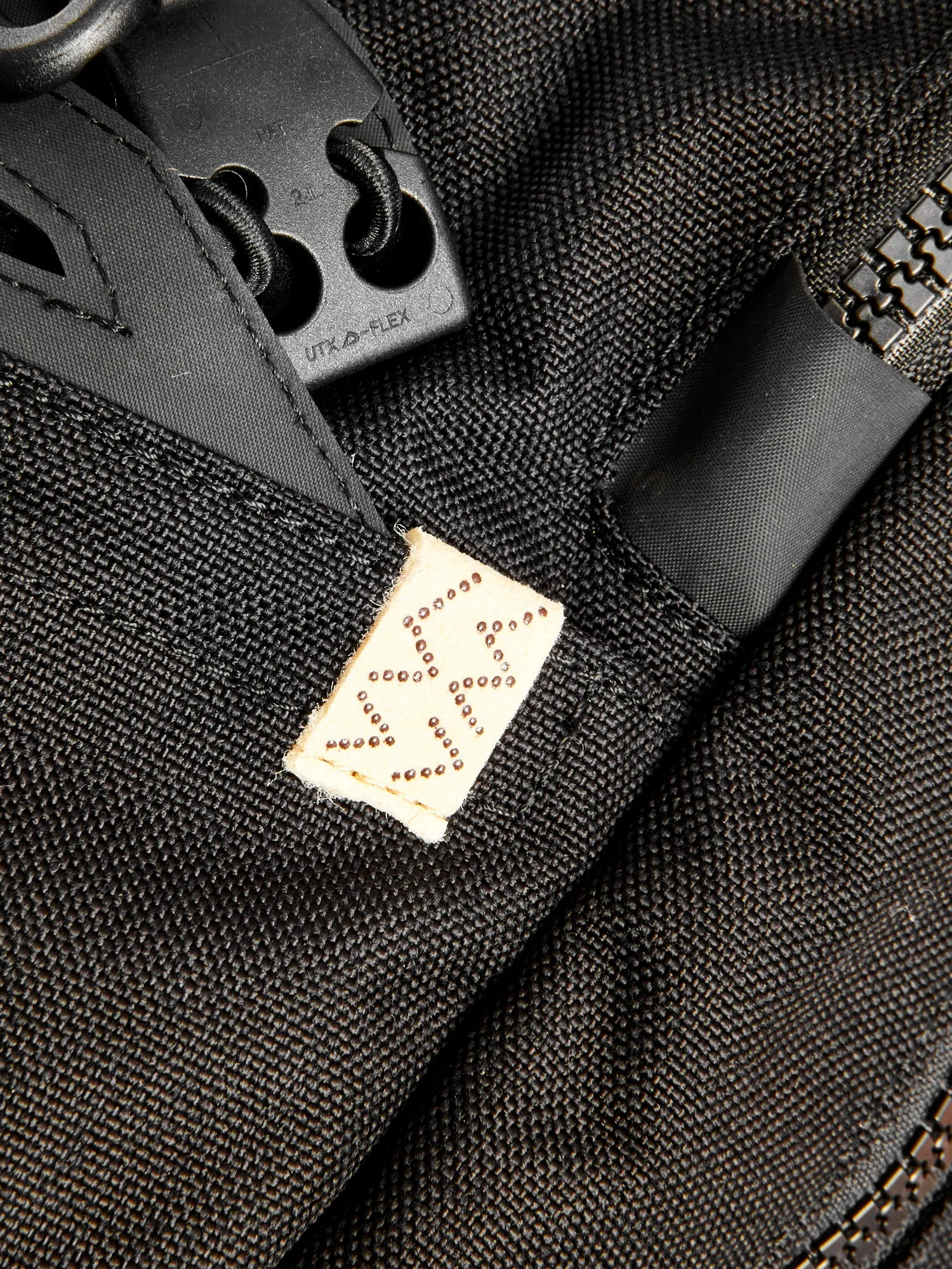 Cordura 20L Backpack in Black Lambskin