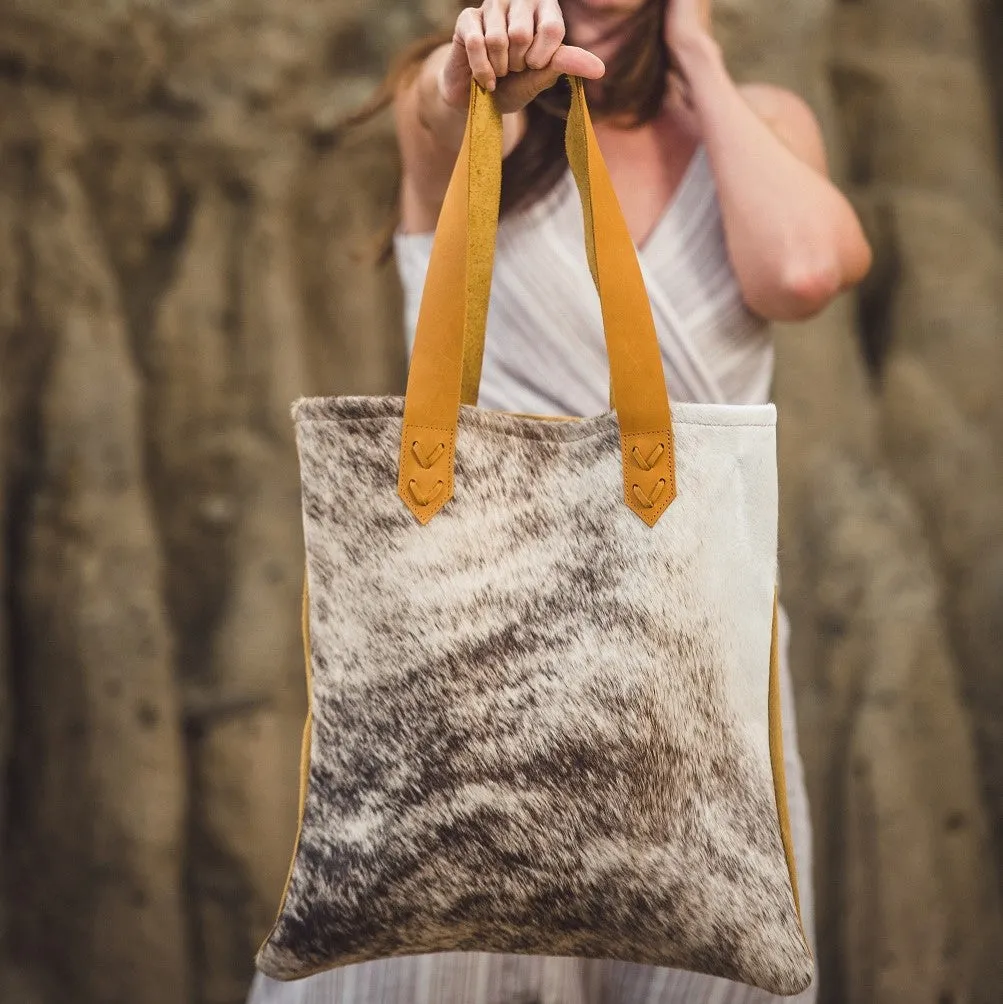 Cowhide Road Trip in Brindle