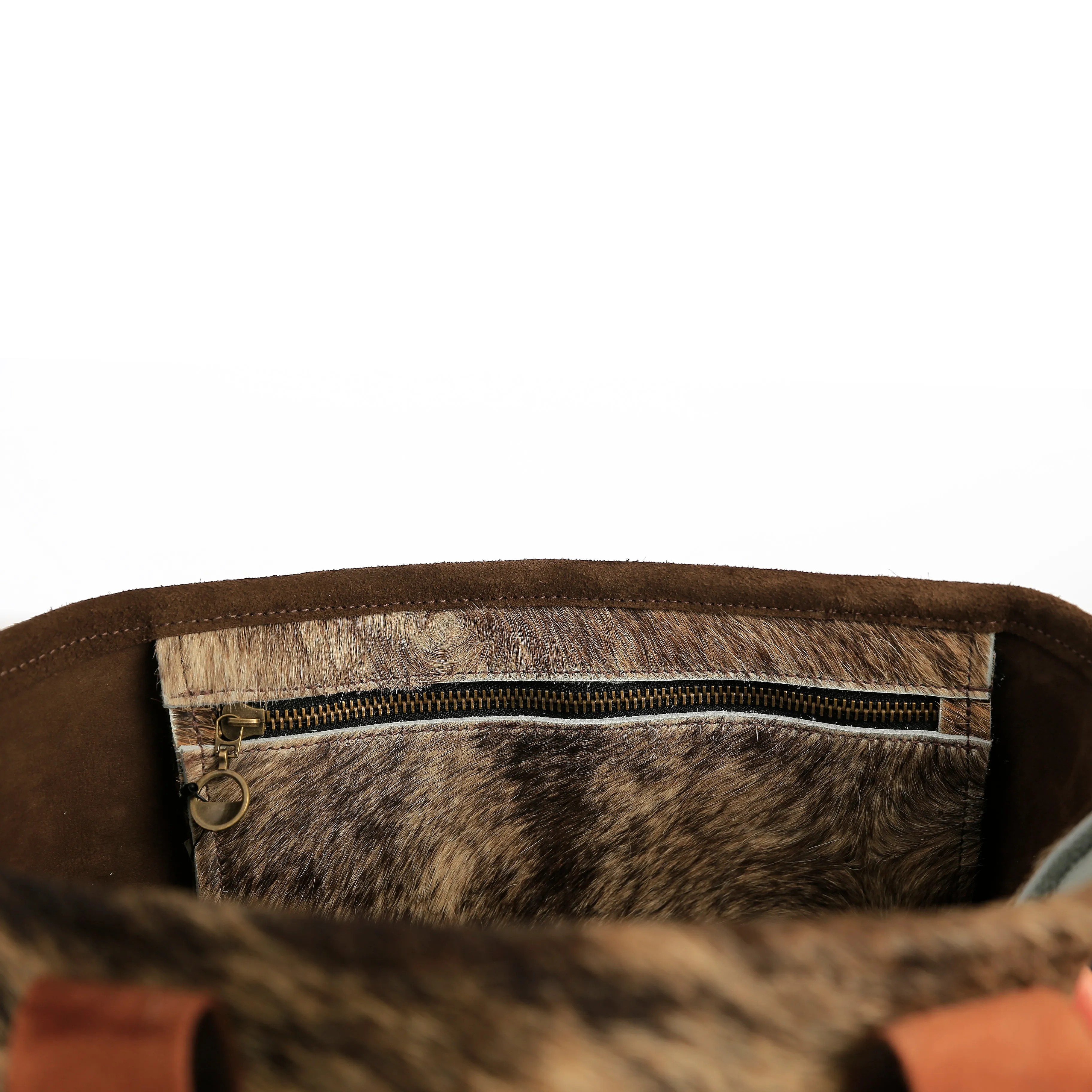 Cowhide Road Trip in Brindle