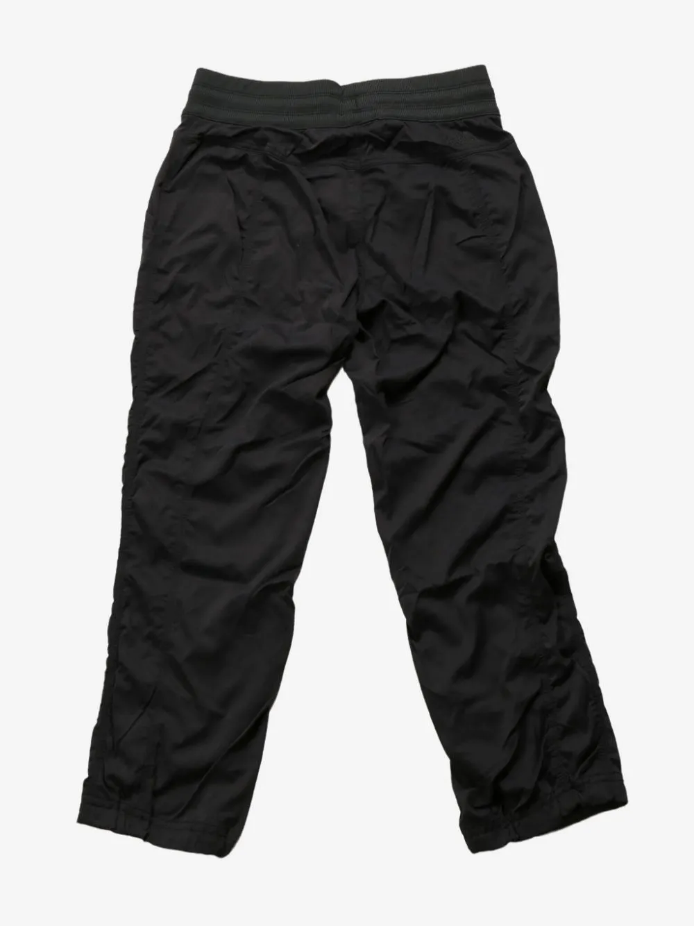 crinkled track pants