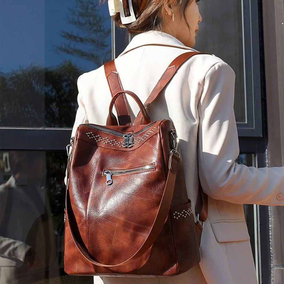 CUTE | VINTAGE LEATHER BACKPACK
