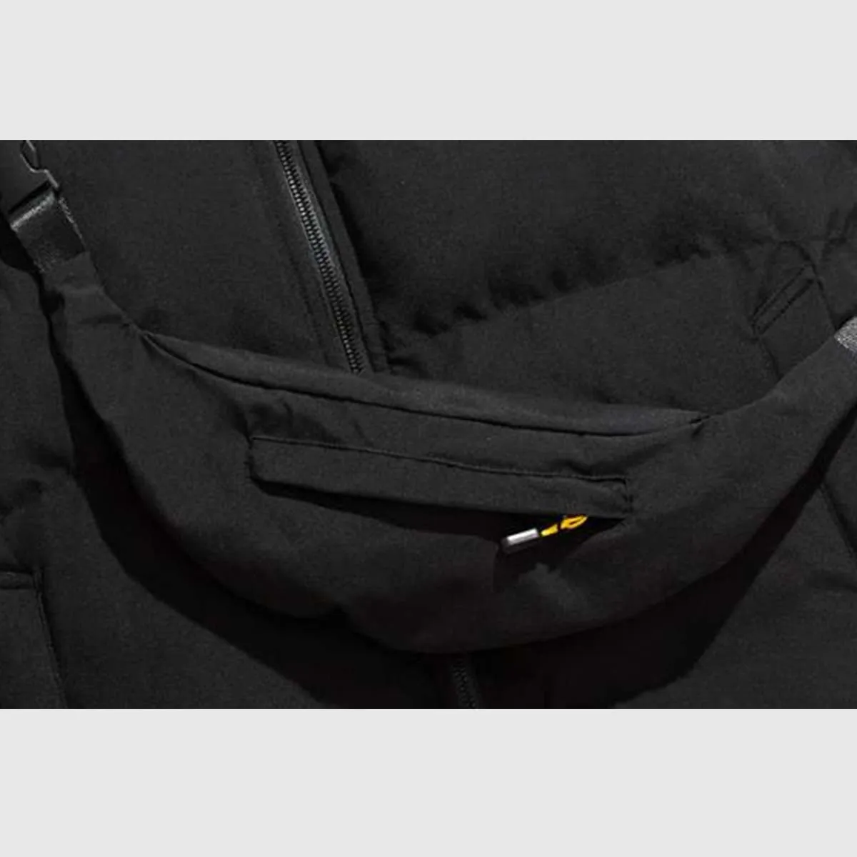 Dual-Wear Puffer Vest With Bags