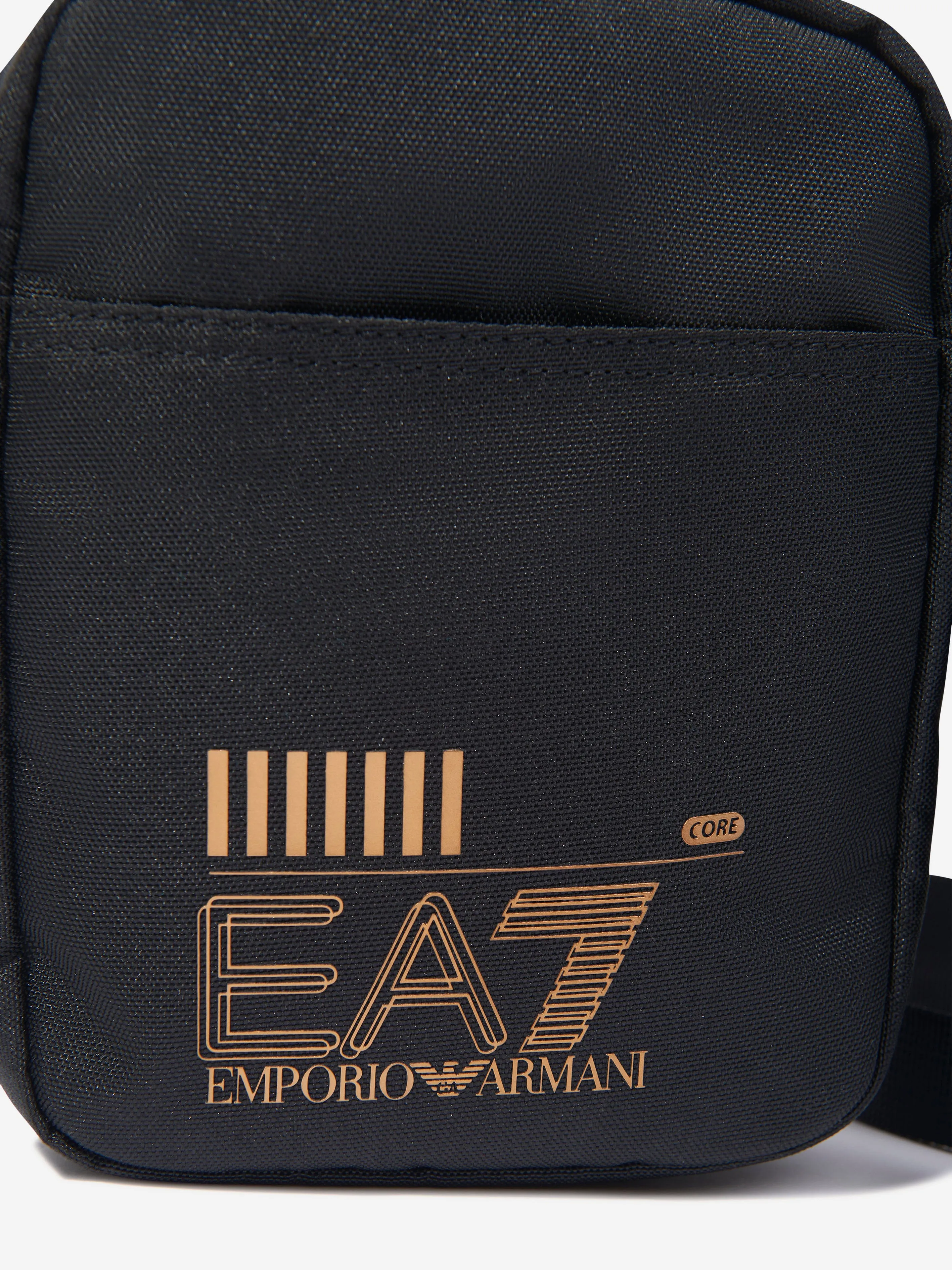 EA7 Emporio Armani Kids Crossbody Bag in Black (20cm)