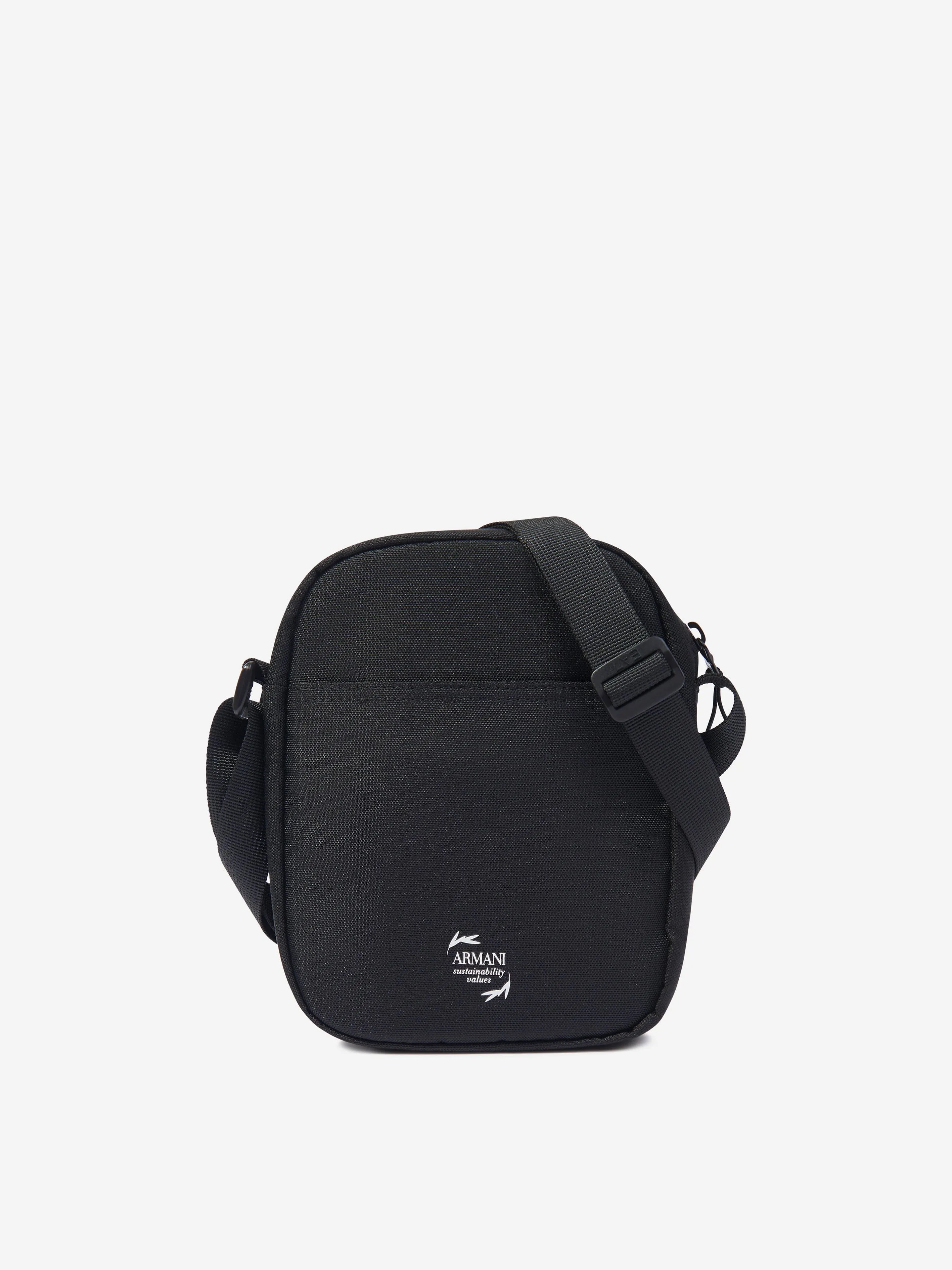EA7 Emporio Armani Kids Crossbody Bag in Black (20cm)