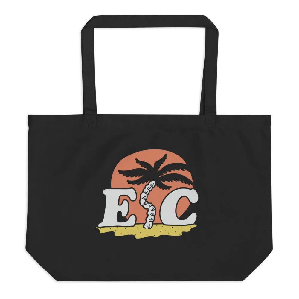 EC Palm Tote - Phantom Black