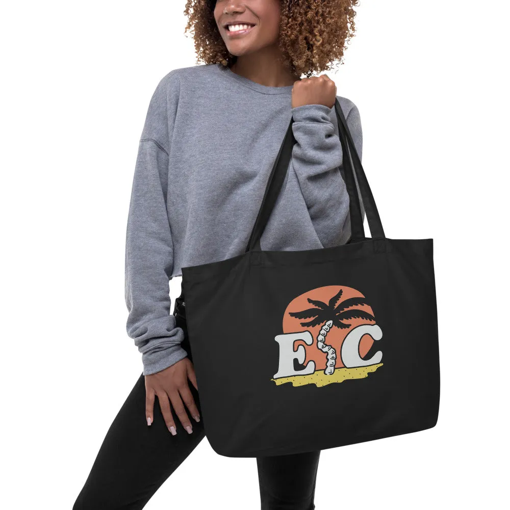 EC Palm Tote - Phantom Black