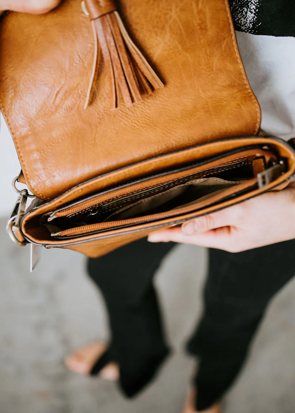 Emmie Studded Crossbody Bag
