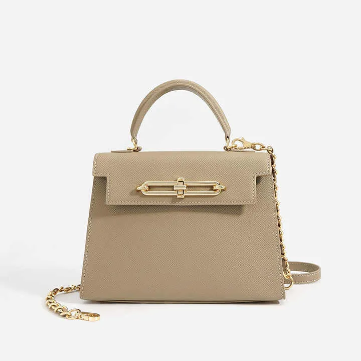 Fashion Genuine Leather -حقائب كتف نسائية