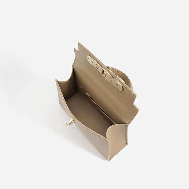 Fashion Genuine Leather -حقائب كتف نسائية
