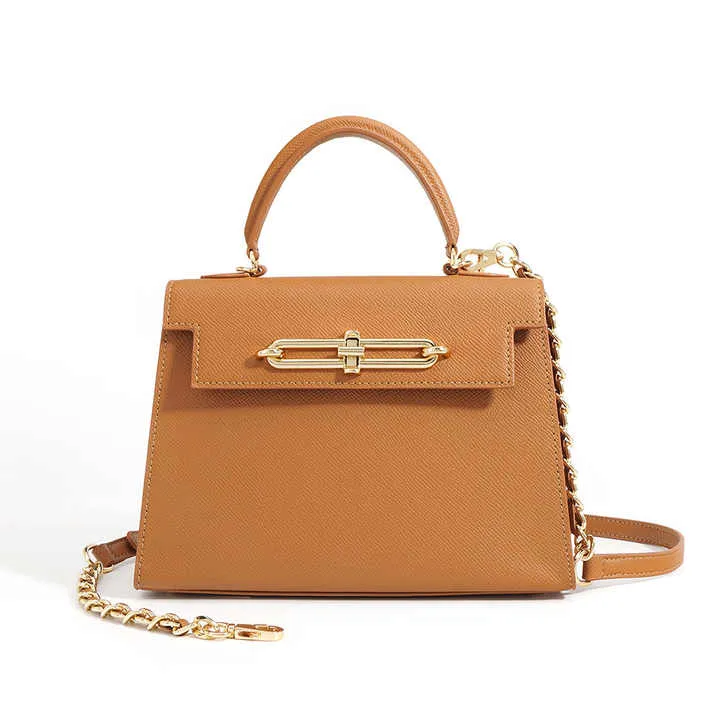 Fashion Genuine Leather -حقائب كتف نسائية