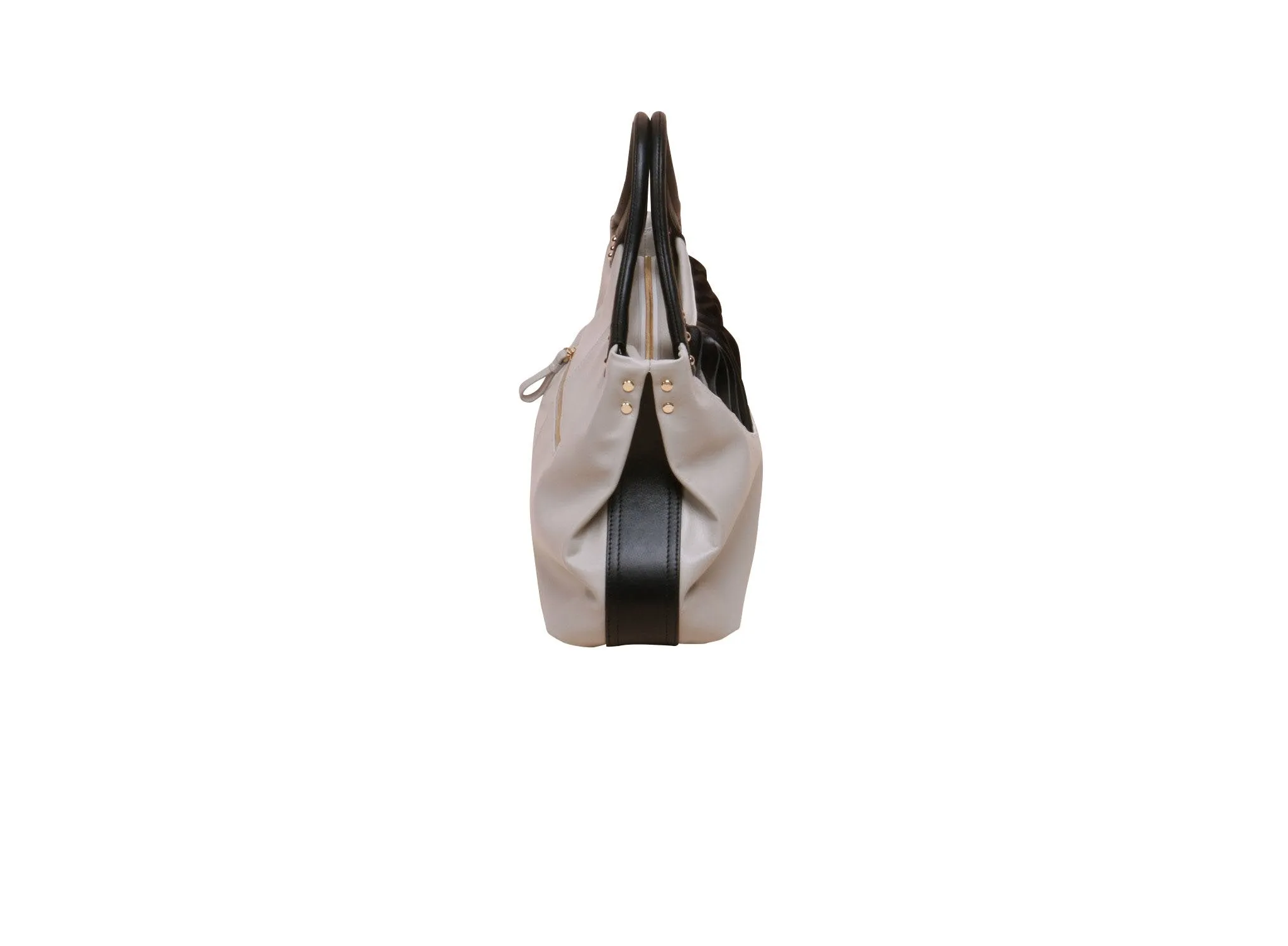 Feather White Tote