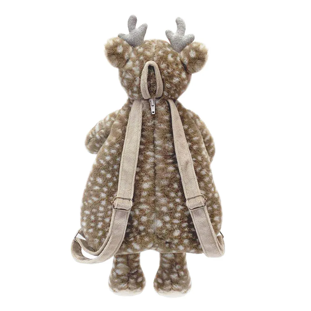 'Fiona' Fawn Plush Backpack