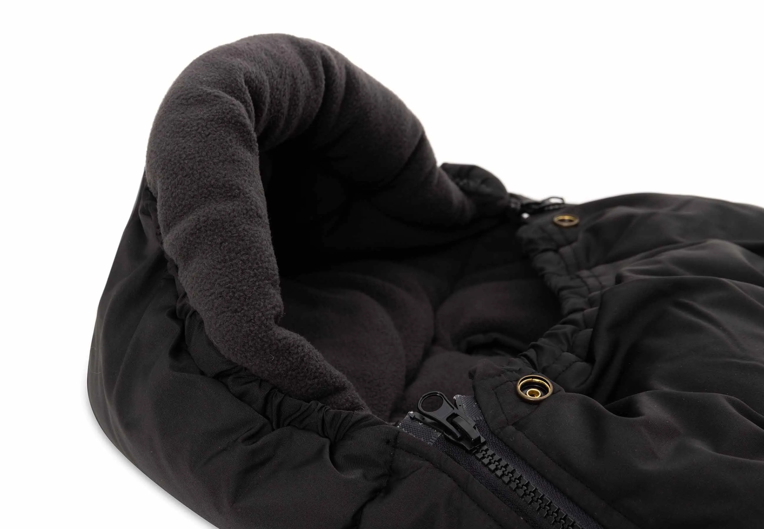 Footmuff group 0  3/5 points Puffed - Black