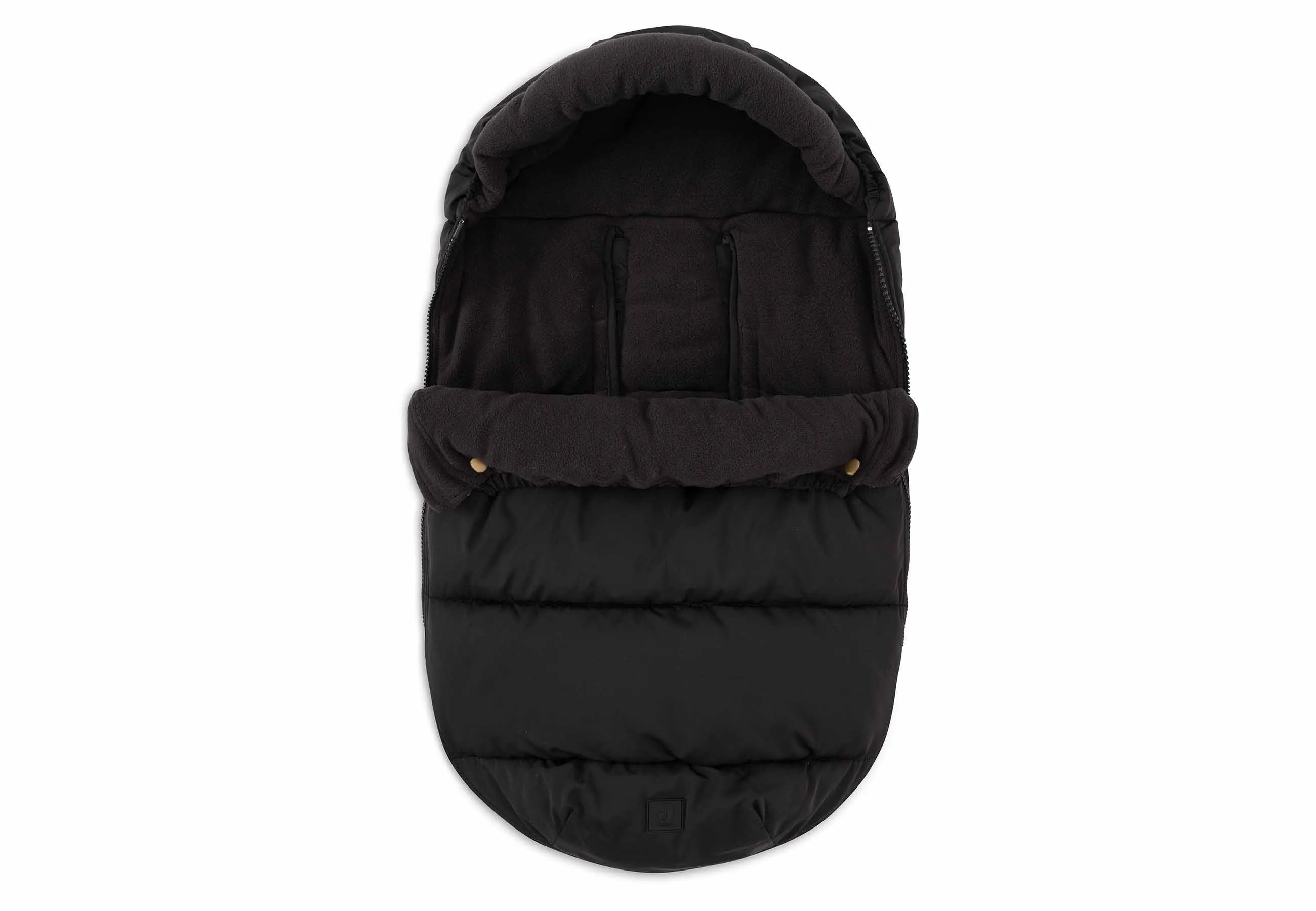 Footmuff group 0  3/5 points Puffed - Black