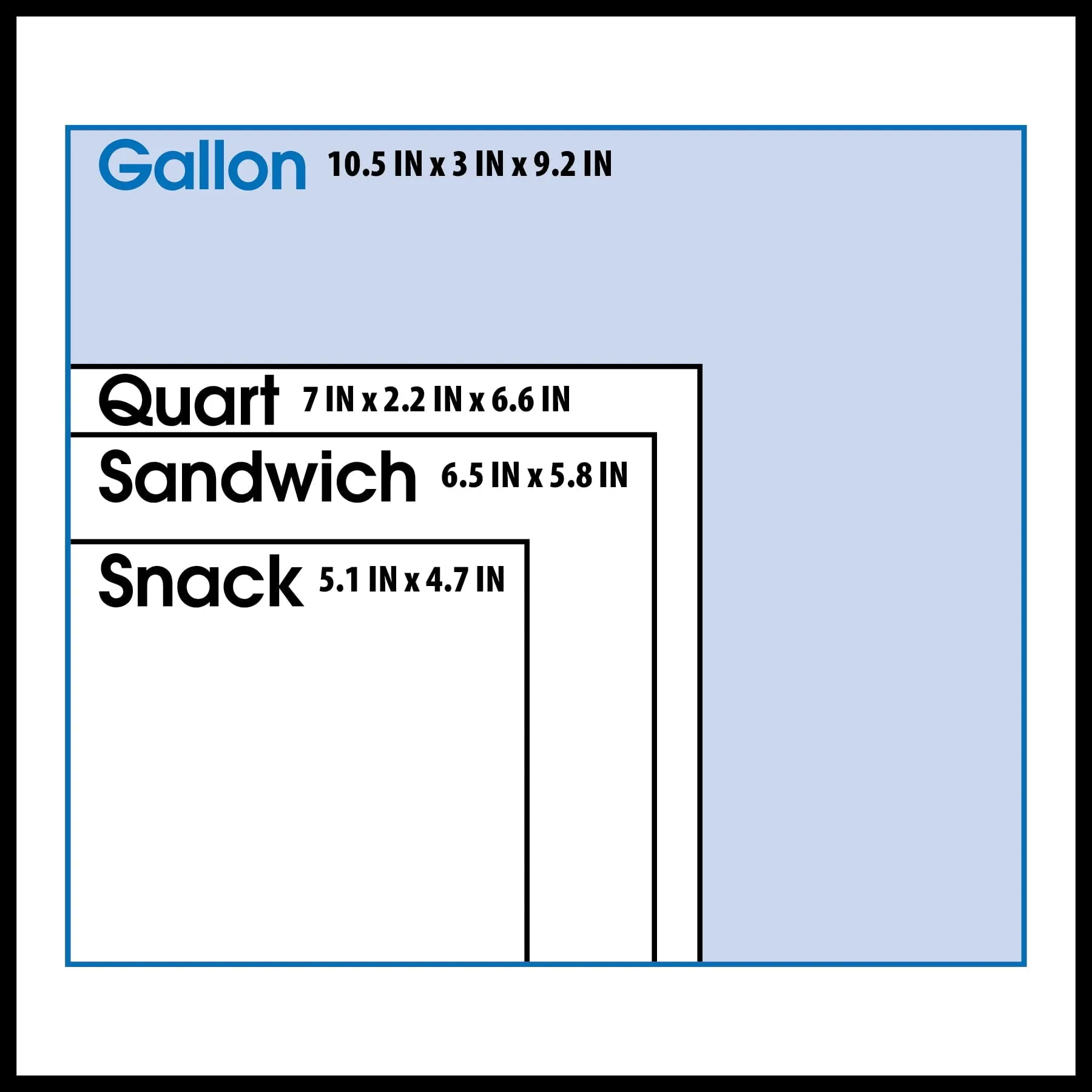 Great Value Freezer Guard Double Zipper Freezer Bags, Gallon, 20 Count
